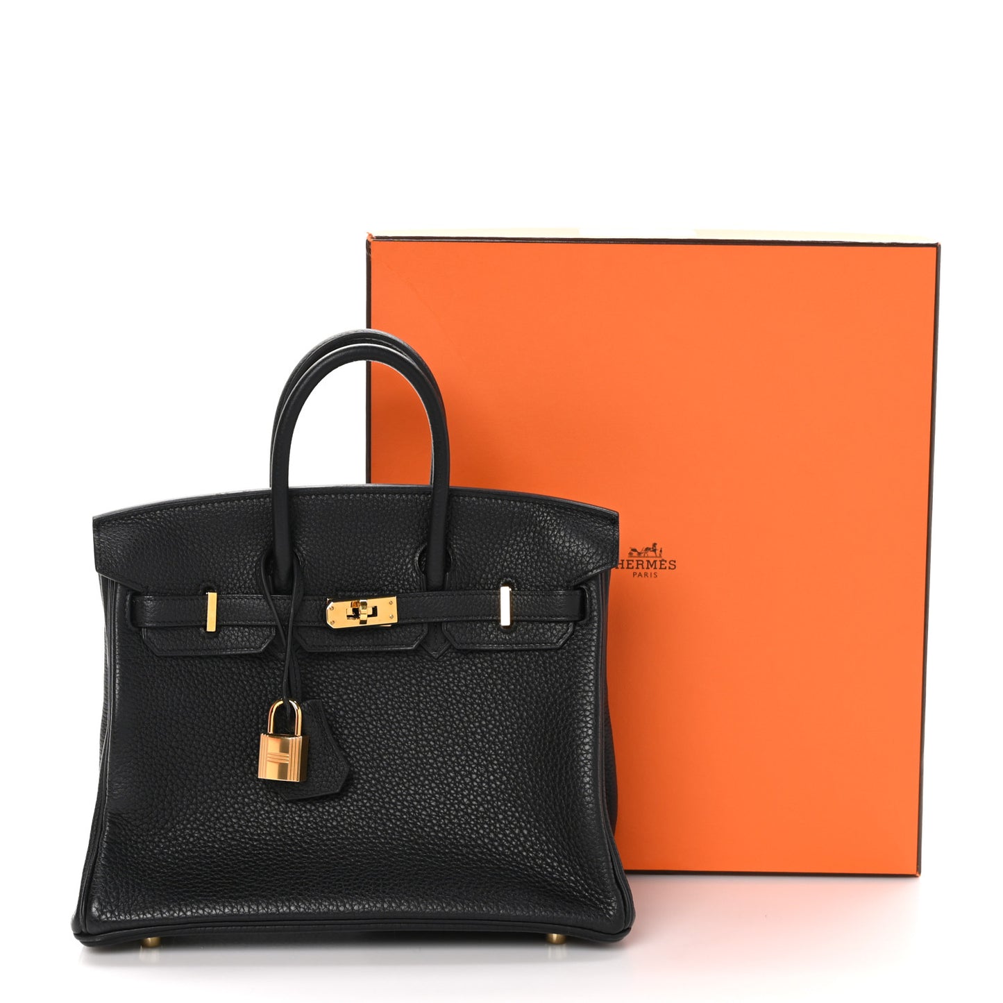 Togo Birkin 25 Black