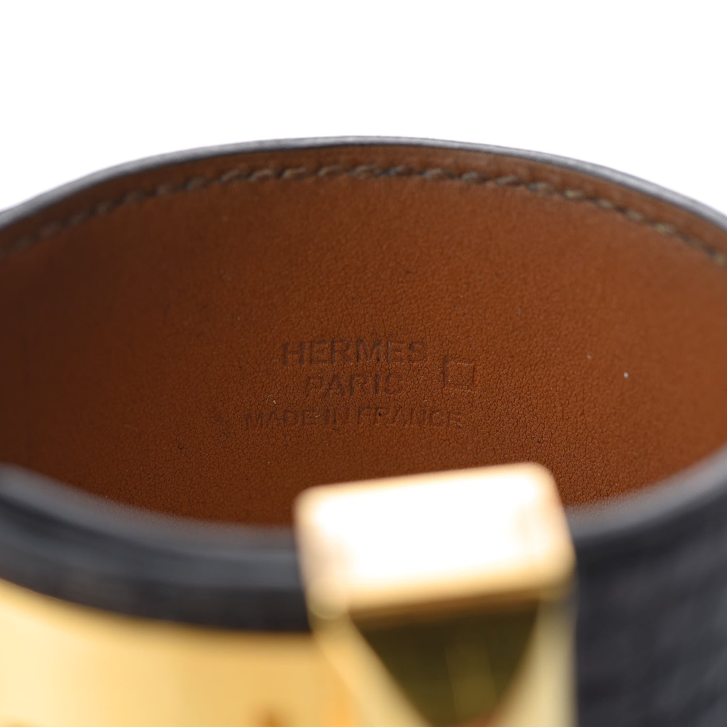 Hermes Matte Alligator Collier de Chien CDC Bracelet S Black 5 of 7