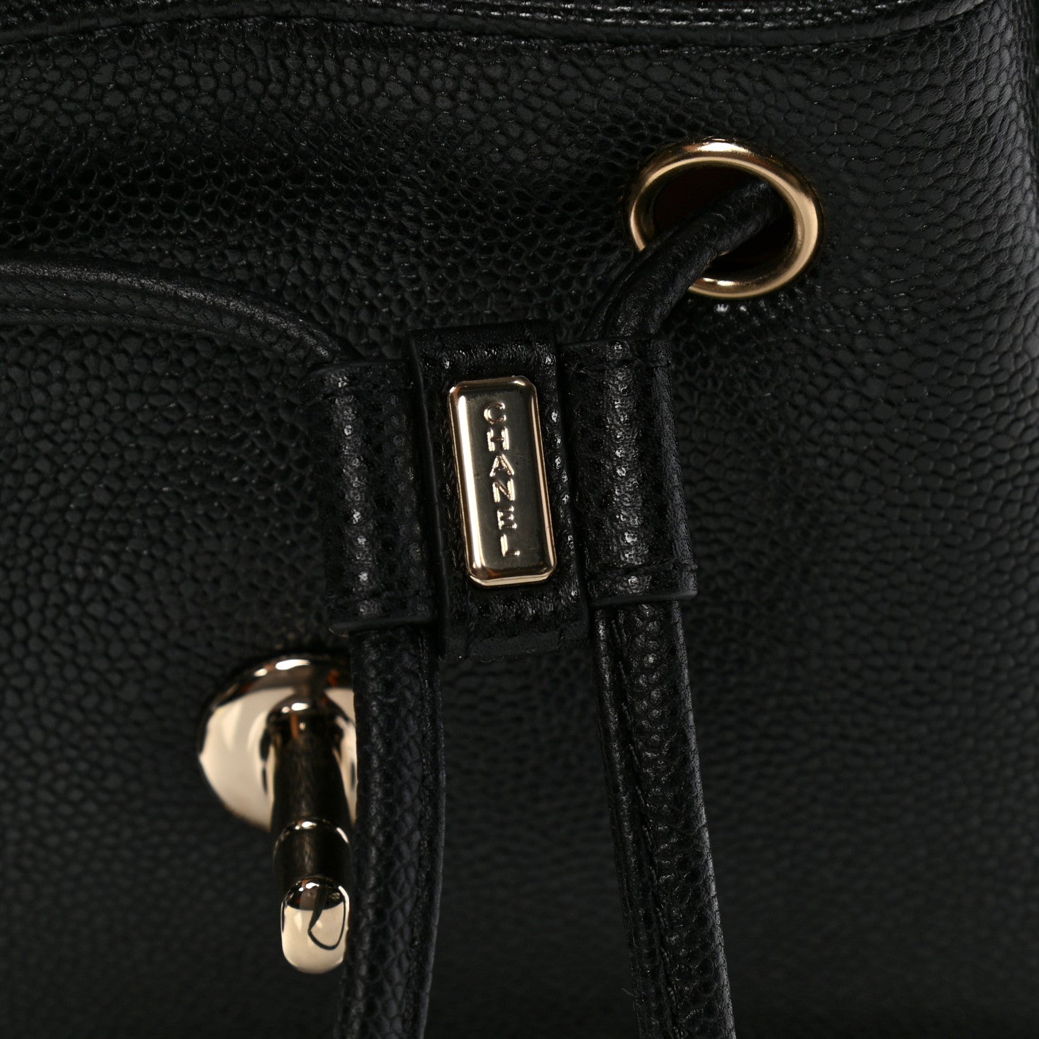 Chanel Caviar Quilted Business Affinity Backpack Black 7 of 7
