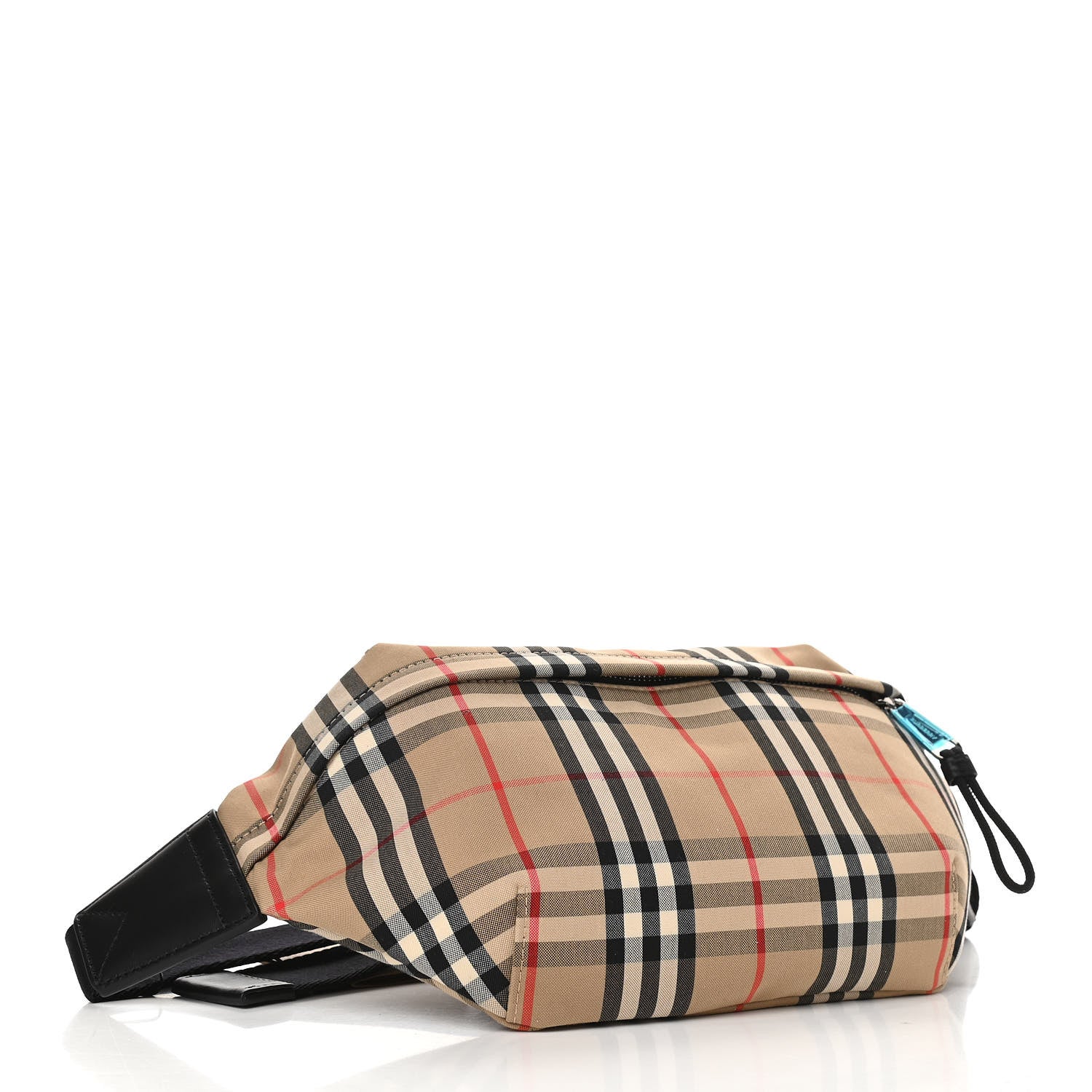 Burberry Nylon Vintage Check Medium Sonny Bum Bag Archive Beige Black 5 of 9