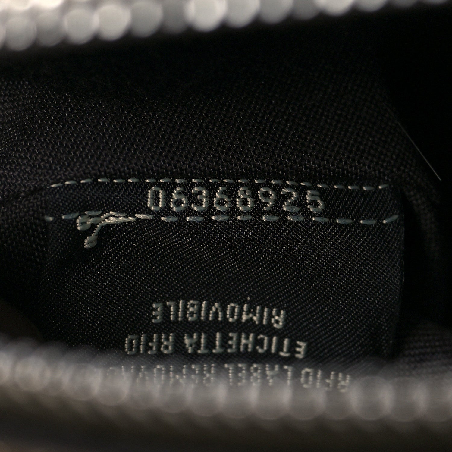 Fendi Vitello Dolce Bi-Color FF 1974 Embossed Mini By The Way Boston Bag Maya Black 8 of 13