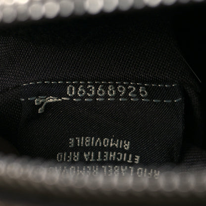 Fendi Vitello Dolce Bi-Color FF 1974 Embossed Mini By The Way Boston Bag Maya Black 8 of 13