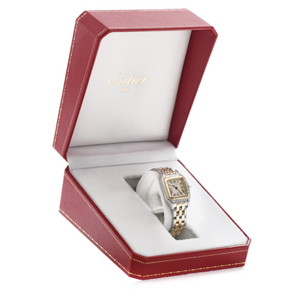 Cartier Stainless Steel 18K Yellow Gold 22mm Panthere Quartz Watch 5 of 5