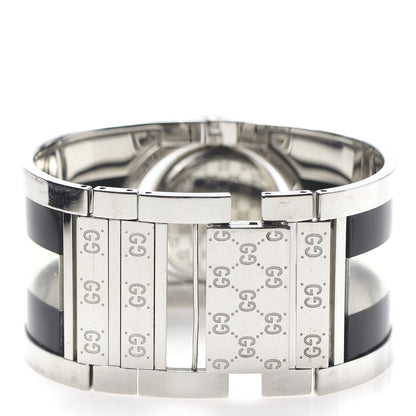 Gucci Stainless Steel Acetate 33mm Twirl Quartz Watch Black 4 of 6