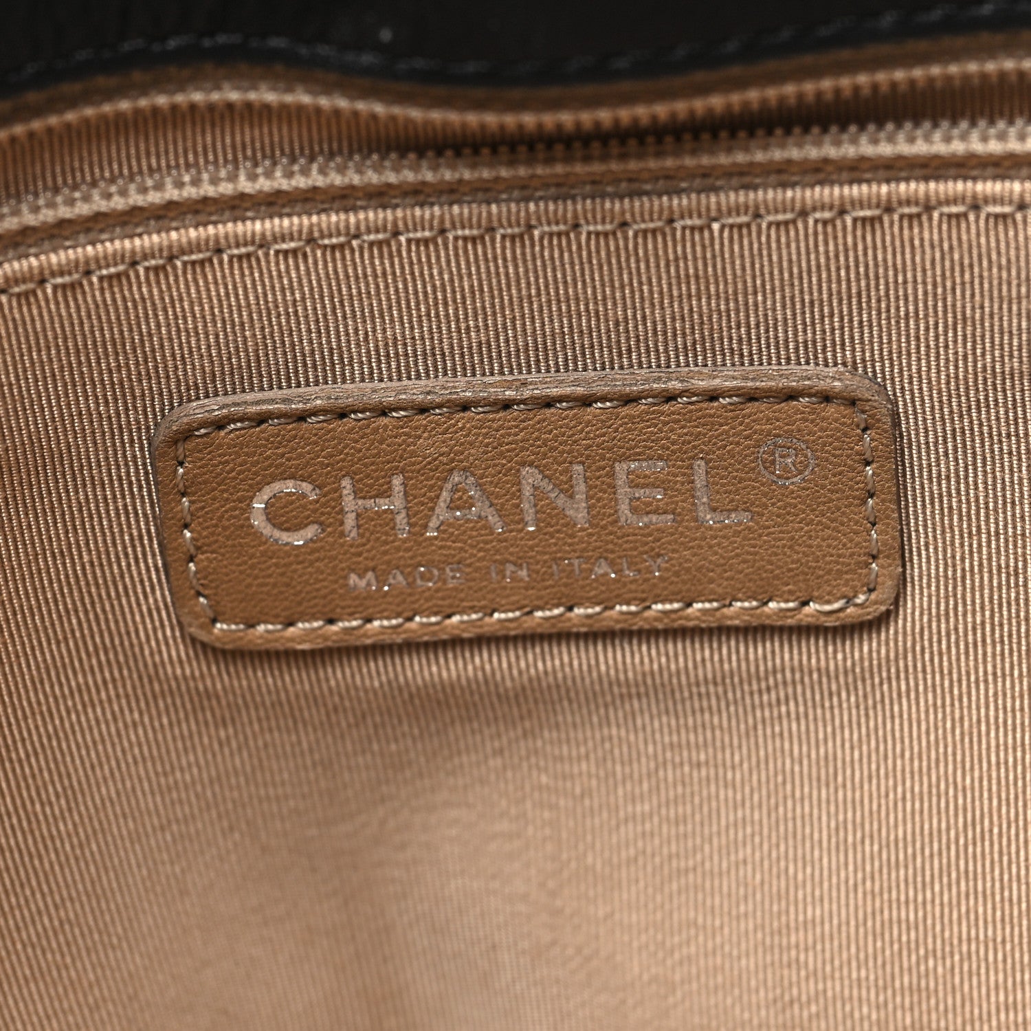 Chanel Caviar Quilted CC Timeless Soft Tote Black 8 of 12