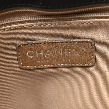 Chanel Caviar Quilted CC Timeless Soft Tote Black 8 of 12