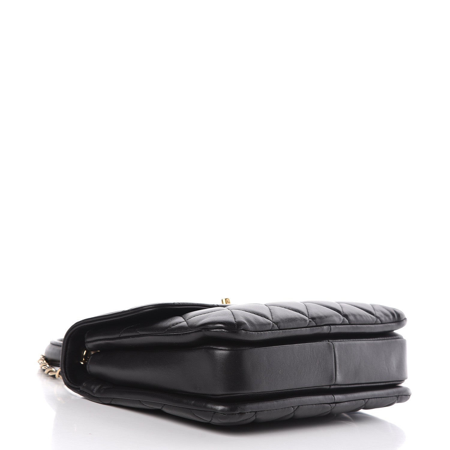 Chanel Lambskin Quilted Small Trendy CC Dual Handle Flap Bag Black 4 of 11