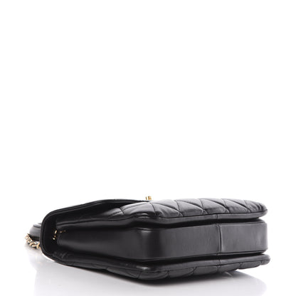 Chanel Lambskin Quilted Small Trendy CC Dual Handle Flap Bag Black 4 of 11