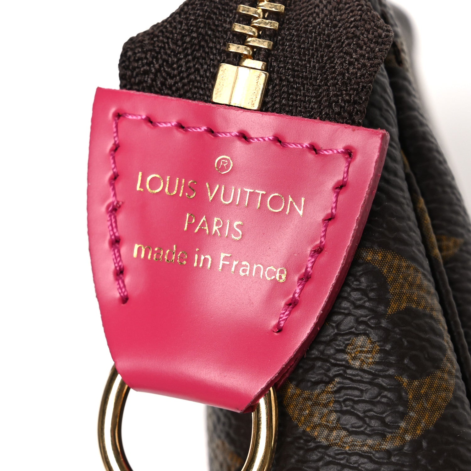 Louis Vuitton Monogram 2020 Christmas Animation Roller Coaster Mini Pochette Accessories Pivoine 6 of 7