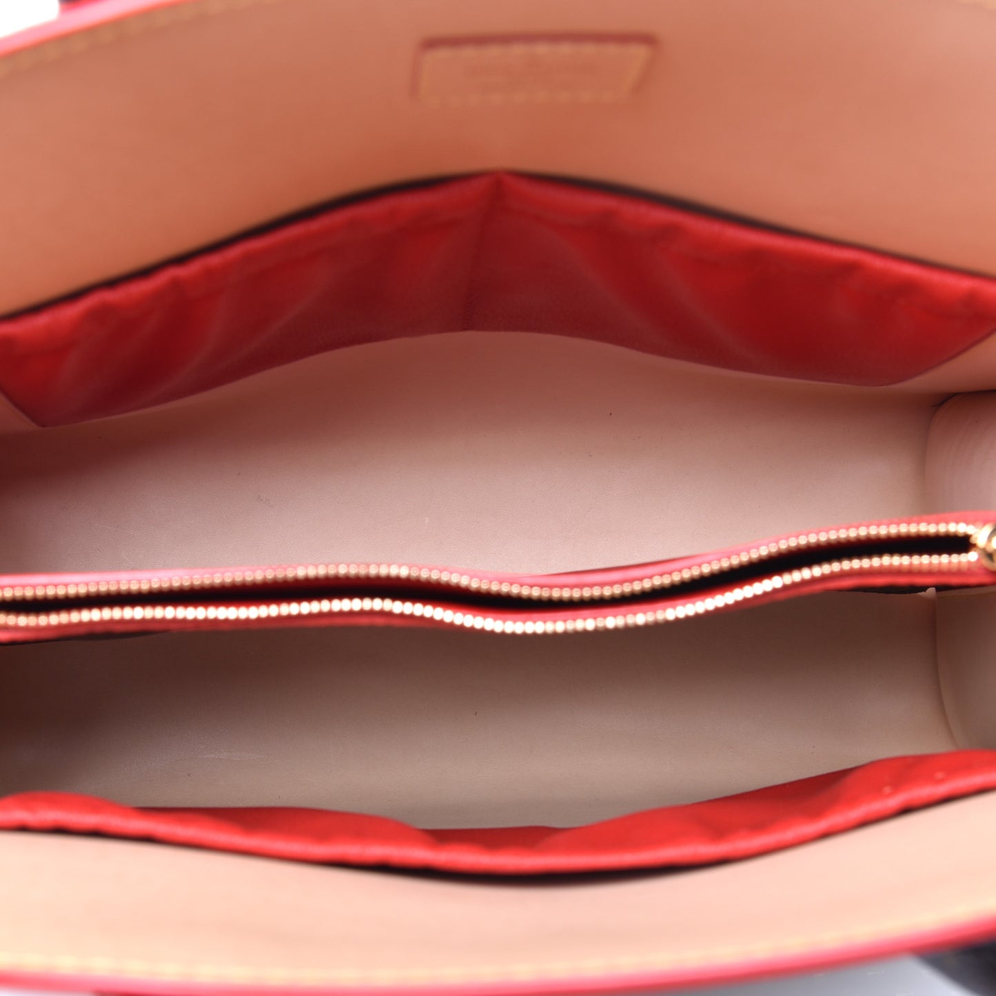 Monogram Calf Hair Spikes Iconoclasts Christian Louboutin Tote Red