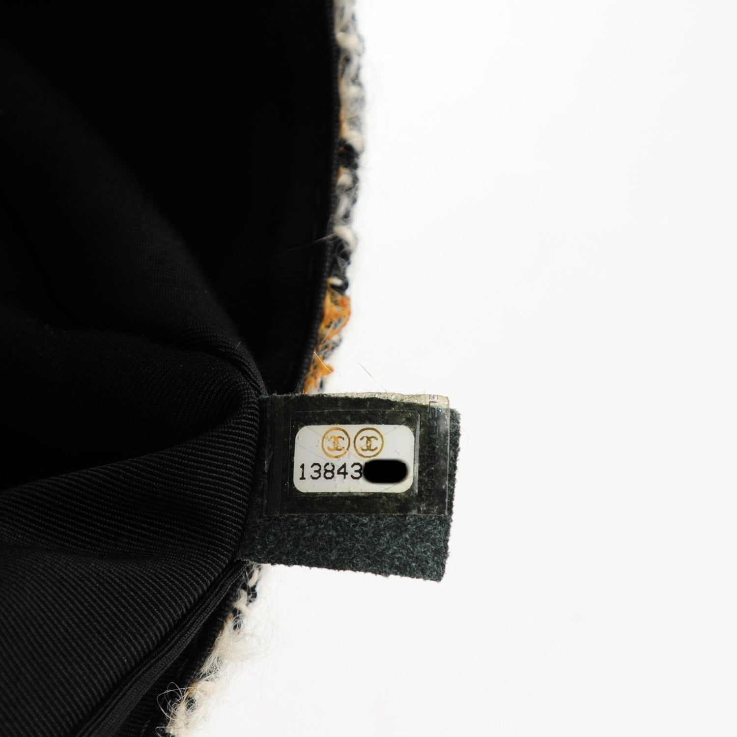 Chanel Mohair Swarovski Crystal Jumbo Single Flap Grey 8 of 8