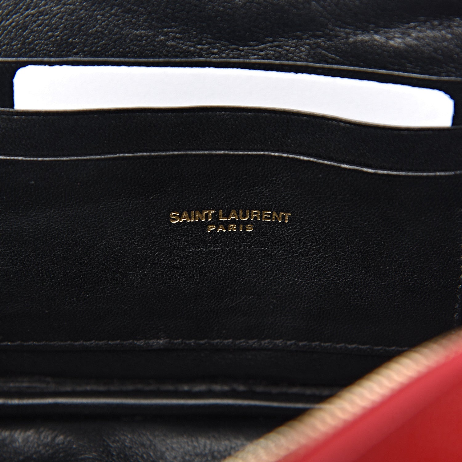 Saint Laurent Grain De Poudre Matelasse Monogram Mini Lou Camera Bag Eros Red 6 of 11