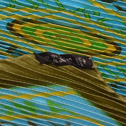 Hermes Silk Les Sources De La Vie Plisse Scarf 90 5 of 5