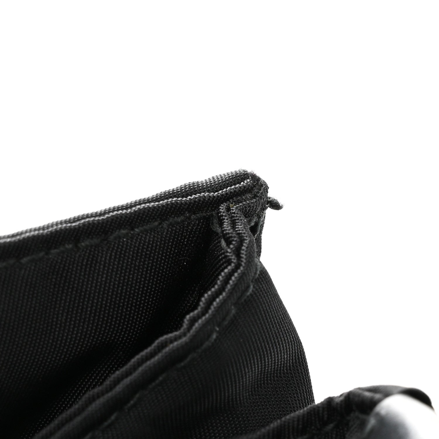 Prada Tessuto Nylon Front Pocket Messenger Bag Black 12 of 12