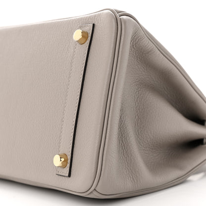 Hermes Taurillon Novillo Birkin 30 Gris Asphalte 9 of 10