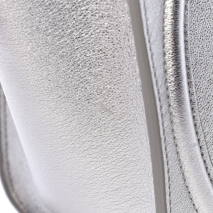 Celine Laminated Lambskin Nano Luggage Silver 12 of 12