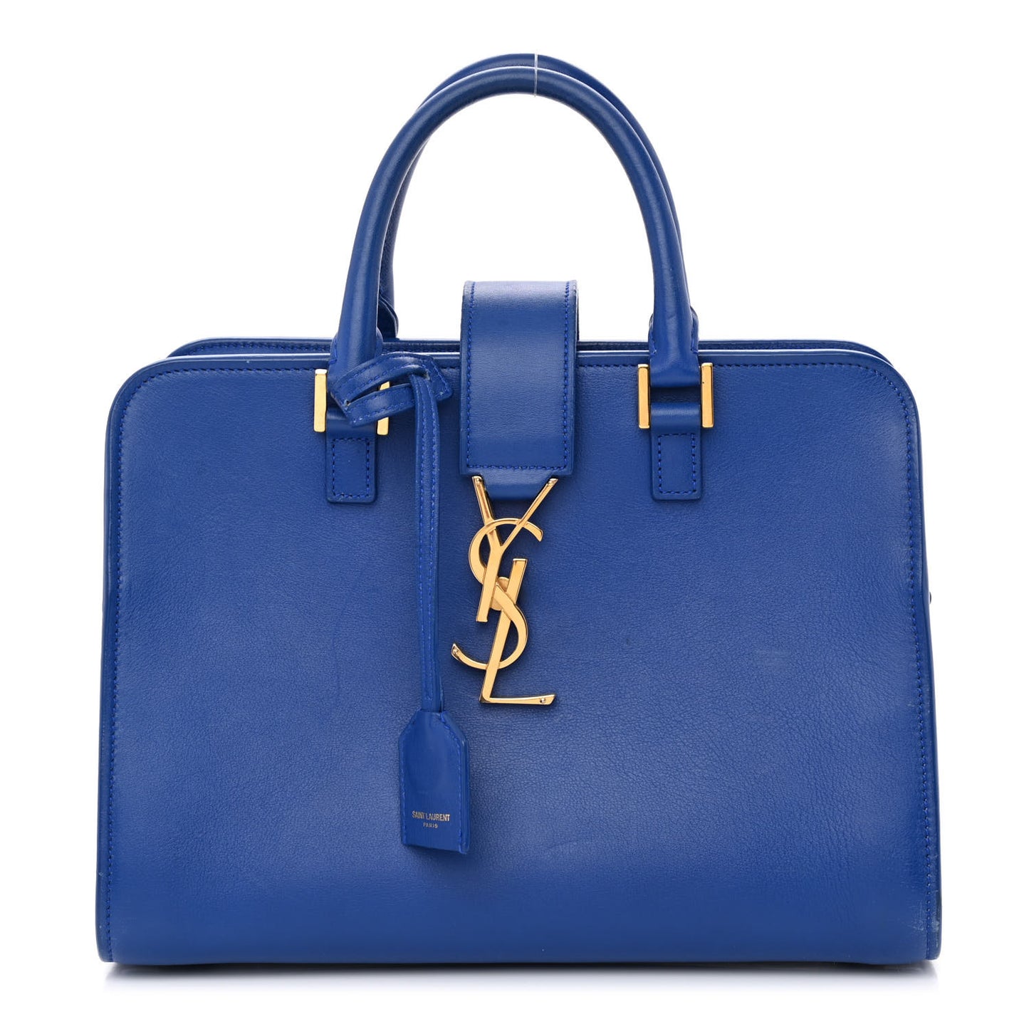 Calfskin Monogram Baby Cabas Blue