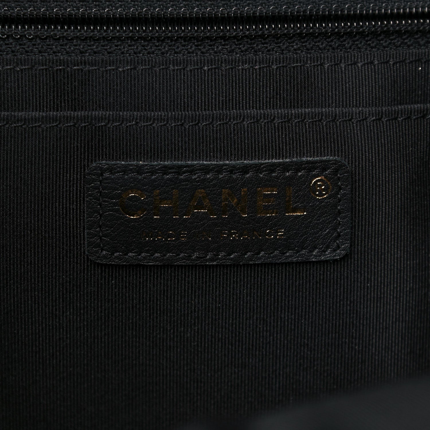 Chanel Calfskin Quilted Large Daily Shopping Bag Black 5 of 17