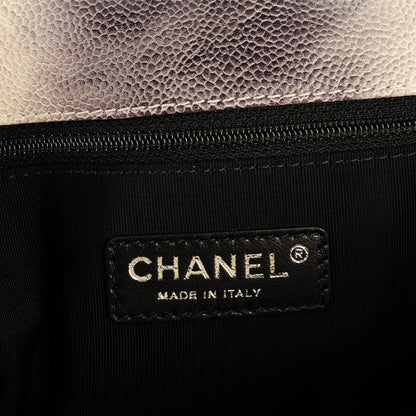 Chanel Caviar Quilted Large Ombre Single Flap Grey 7 of 8