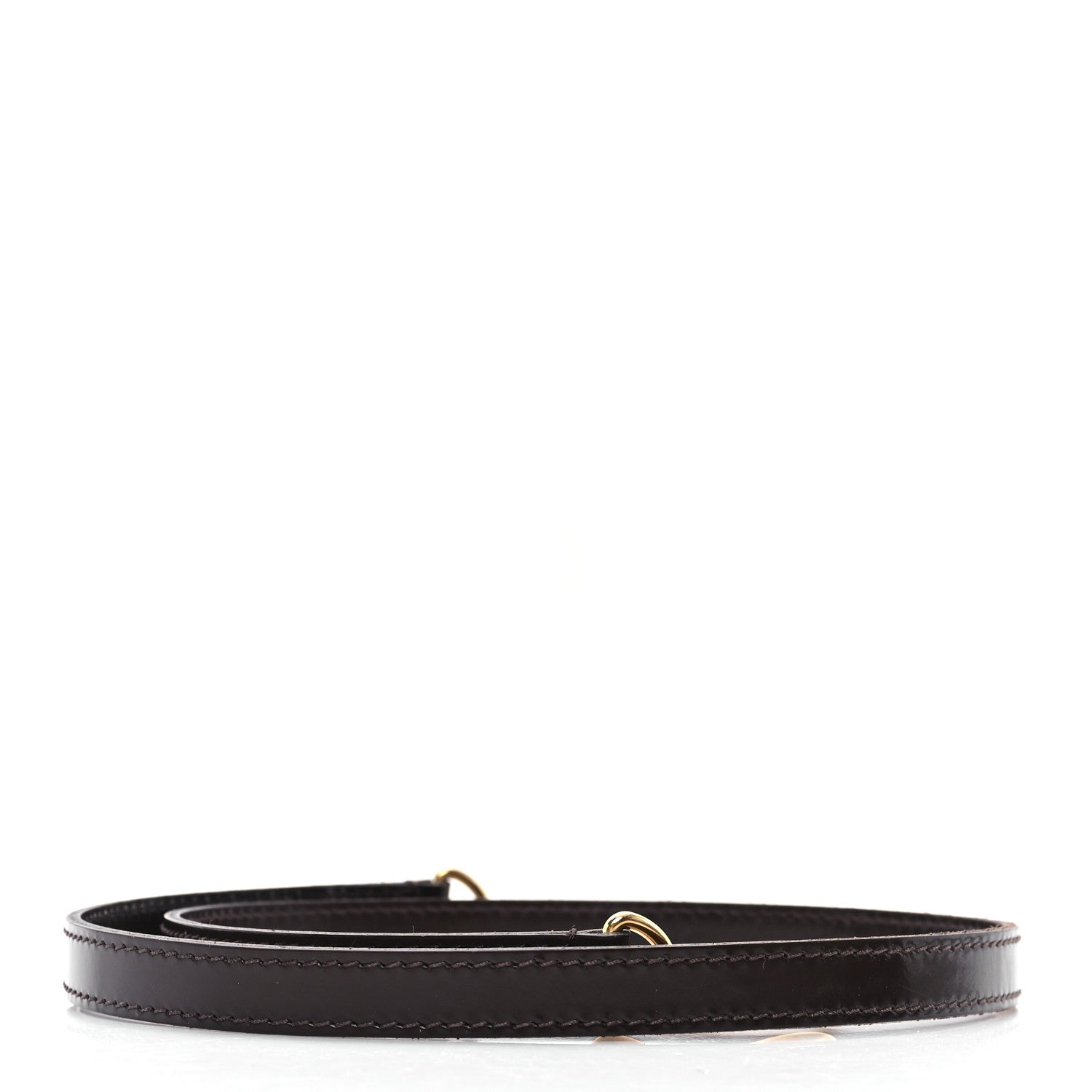 Louis Vuitton Calfskin Shoulder Strap Brown 2 of 3