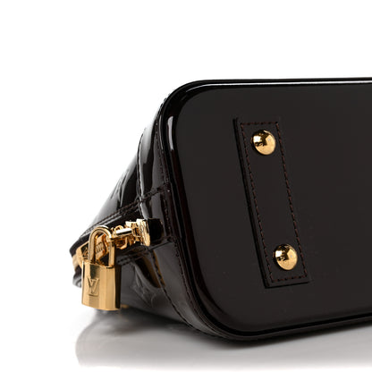 Louis Vuitton Vernis Alma BB Amarante 7 of 8