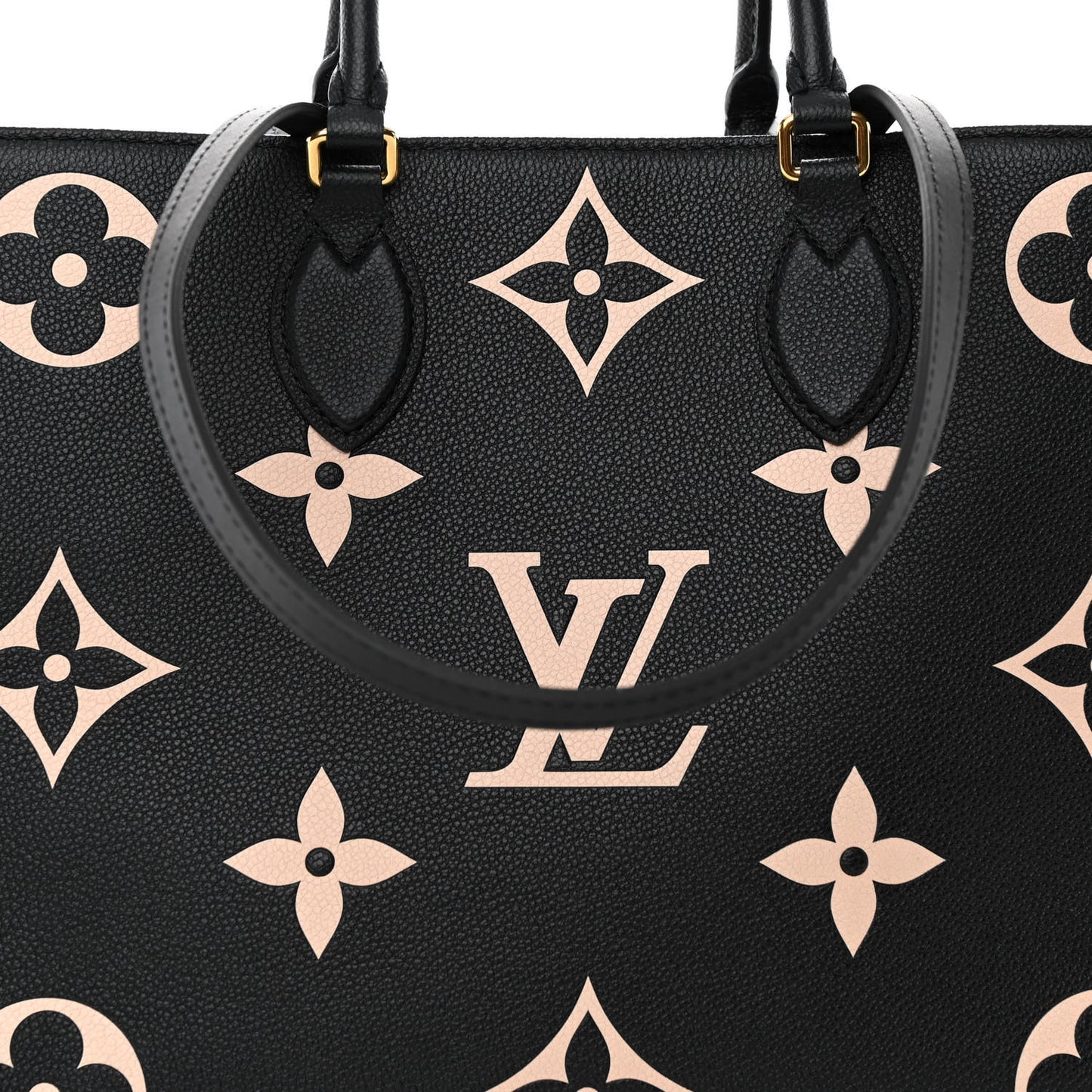 Empreinte Monogram Giant Onthego MM Black Beige
