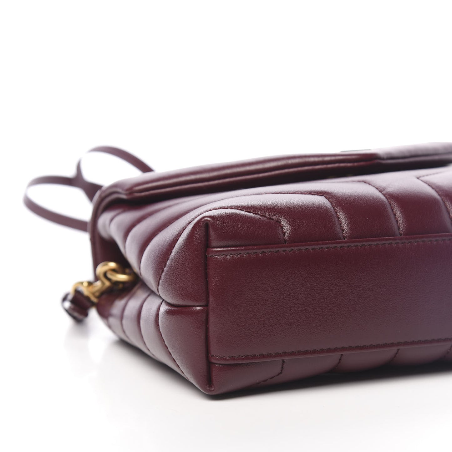Calfskin Y Quilted Monogram Toy Loulou Monogram Crossbody Bag Rouge Legion