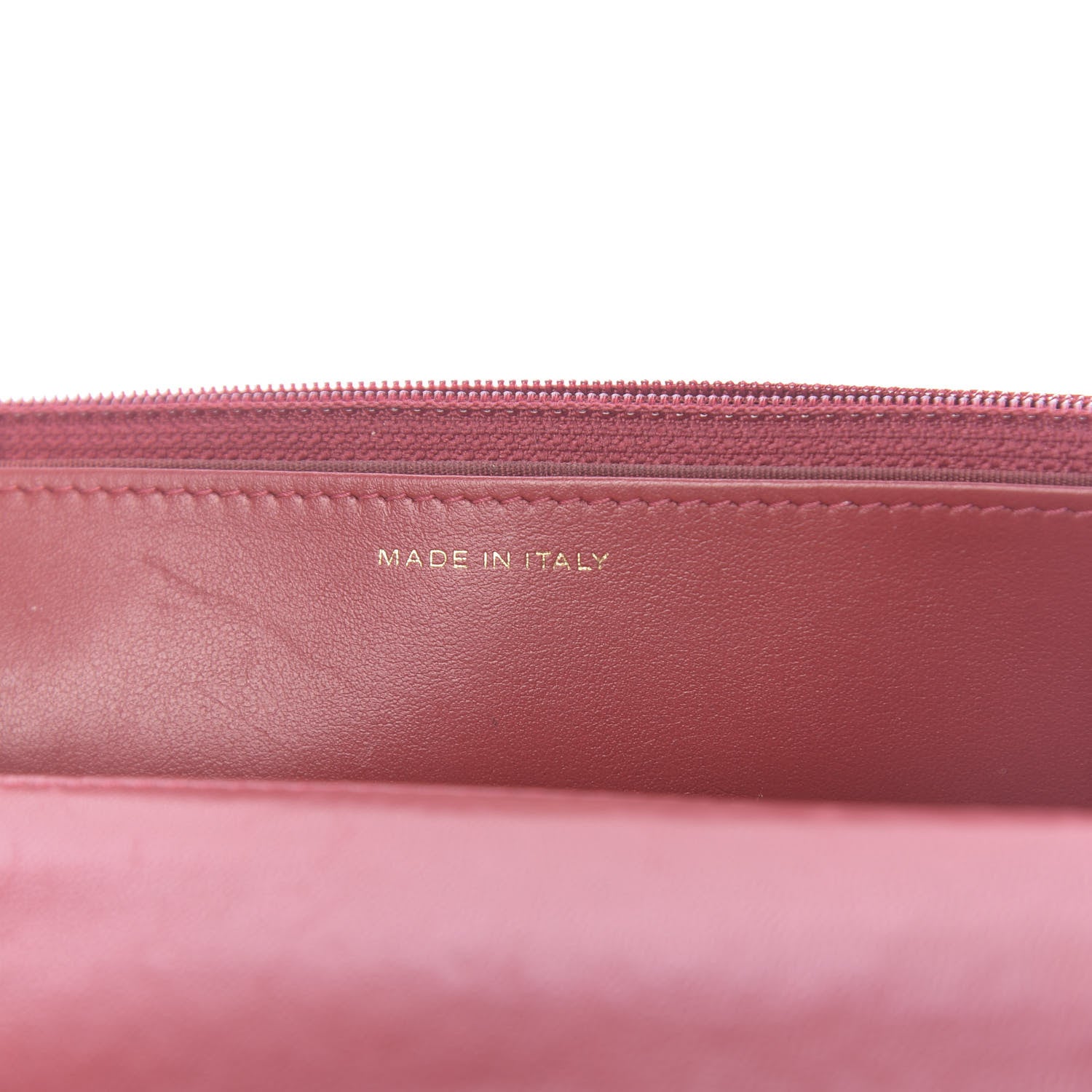 Chanel Goatskin Quilted 19 Wallet On Chain WOC Red 7 of 13