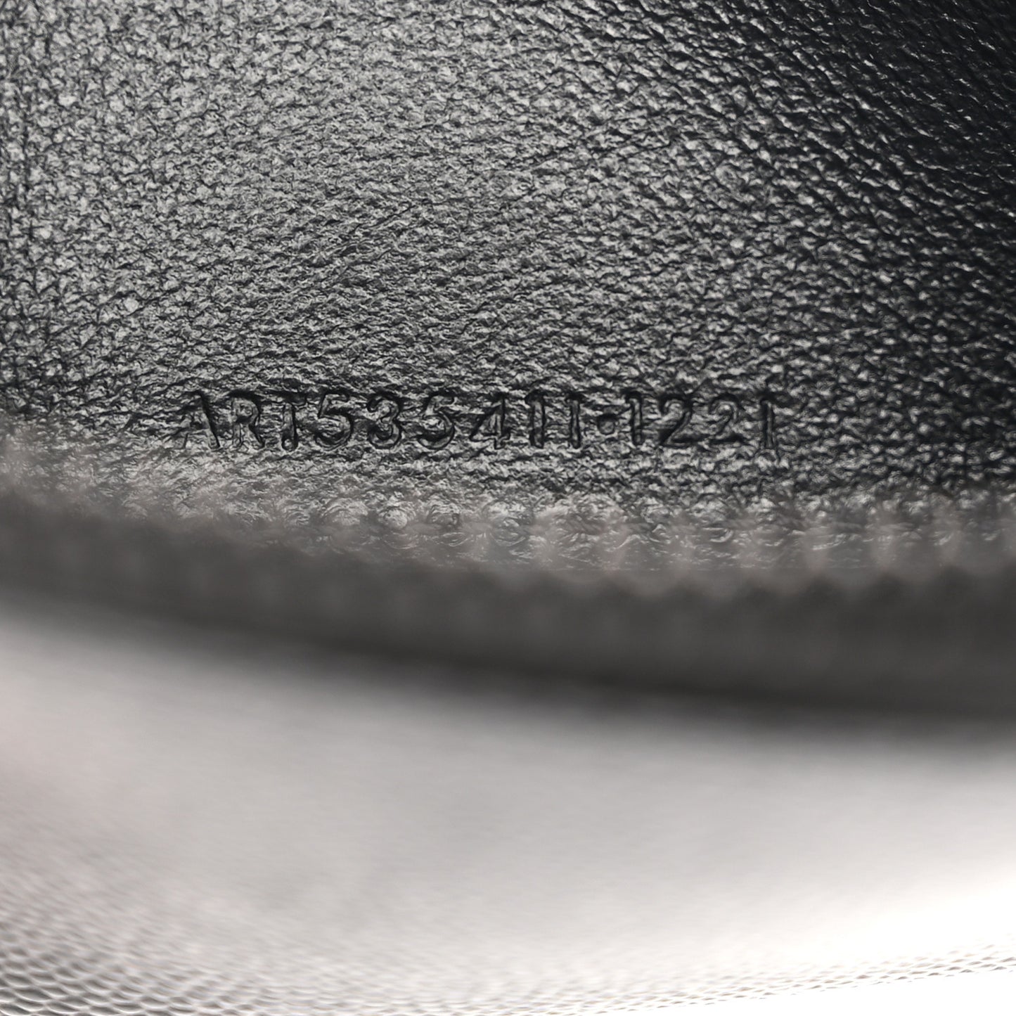 Grain De Poudre Monogram Zip Coin Purse Black