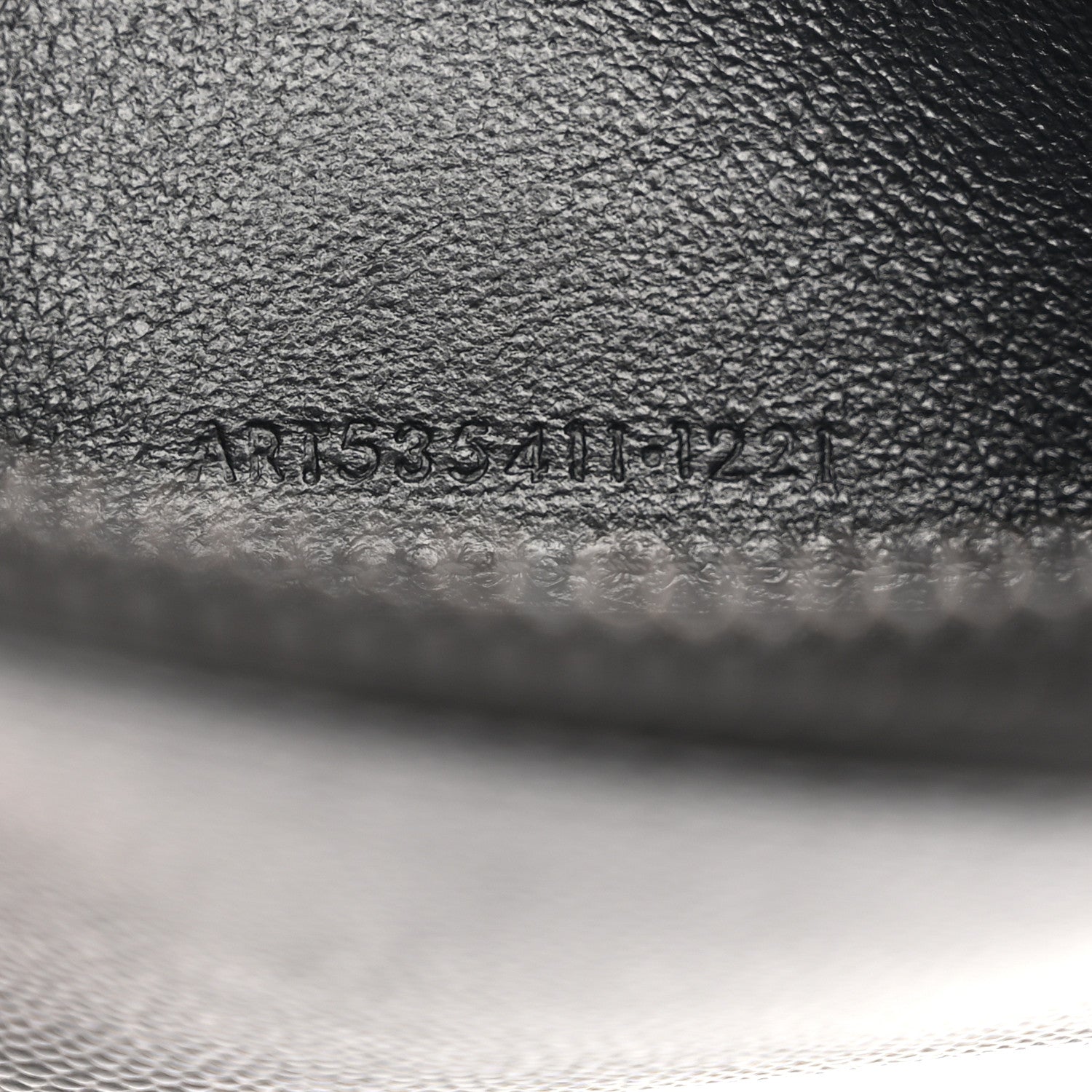 Saint Laurent Grain De Poudre Monogram Zip Coin Purse Black 7 of 7