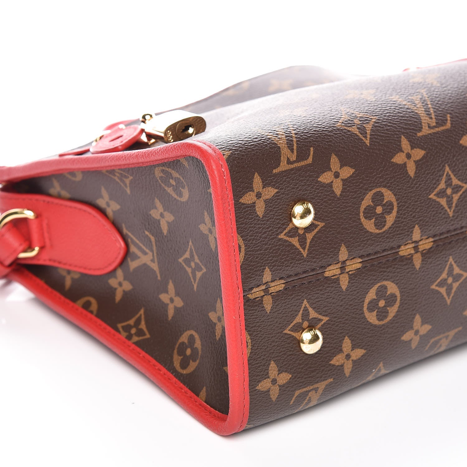 Louis Vuitton Monogram Popincourt PM Red 7 of 8