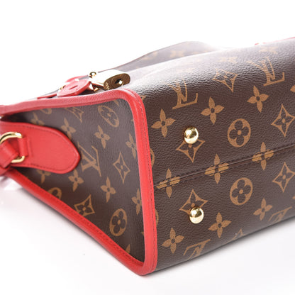 Louis Vuitton Monogram Popincourt PM Red 7 of 8
