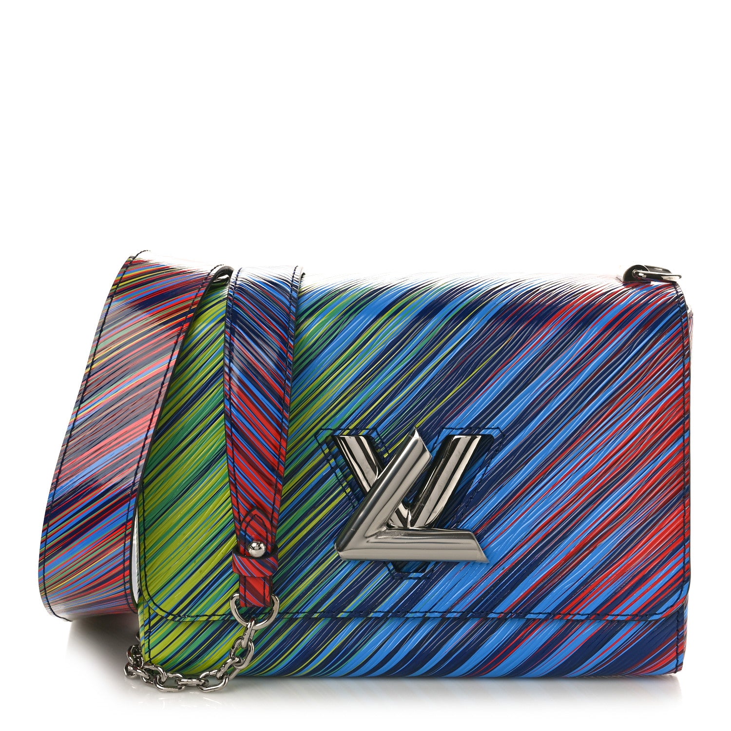 Louis Vuitton Epi Tropical Twist Shoulder Bag MM Vert Rouge 1 of 13