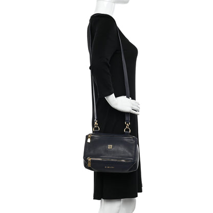 Givenchy Sugar Goatskin Mini Pandora Navy 2 of 10
