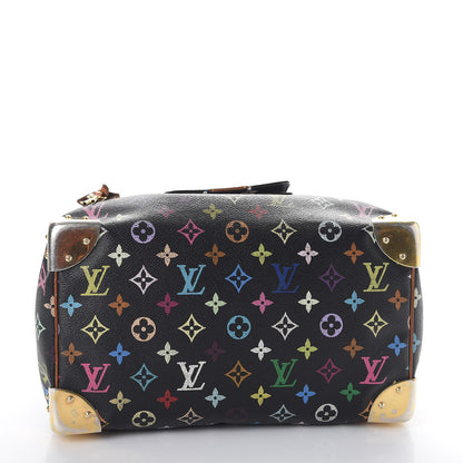 Louis Vuitton Monogram Multicolor Speedy 30 Black 4 of 11