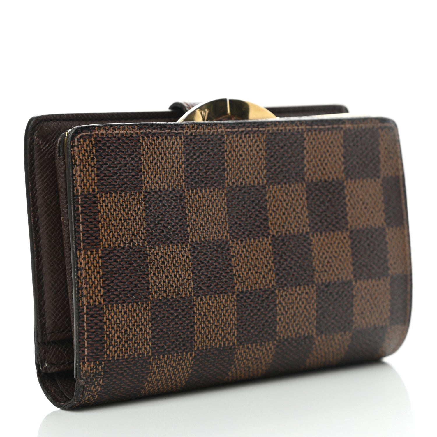 Louis Vuitton Damier Ebene French Purse Wallet 2 of 8