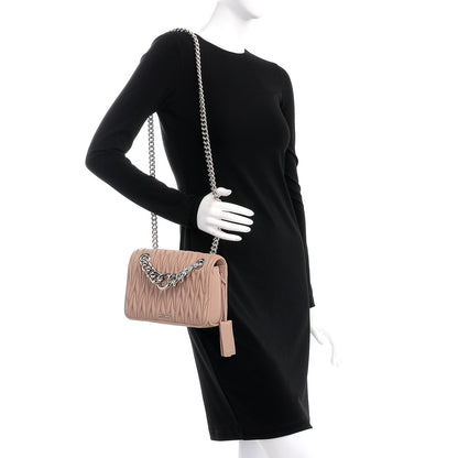 Miu Miu Nappa Matelasse Club Shoulder Bag Cammeo 2 of 9