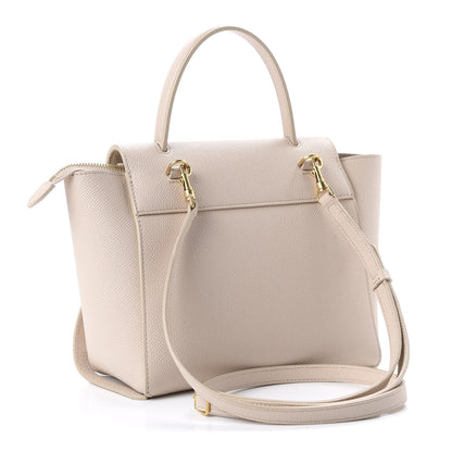 Celine Grained Calfskin Nano Belt Bag Powder 3 of 8