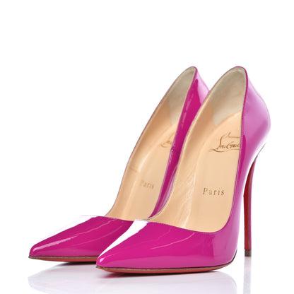 Christian Louboutin Patent So Kate 120 Pumps 35.5 Rose Indien 3 of 8