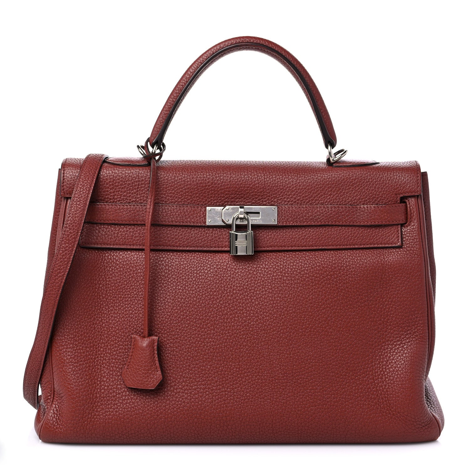 Hermes Togo Kelly Retourne 35 Brique 1 of 14
