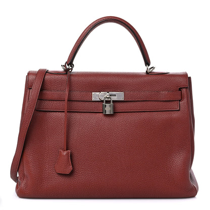 Hermes Togo Kelly Retourne 35 Brique 1 of 14