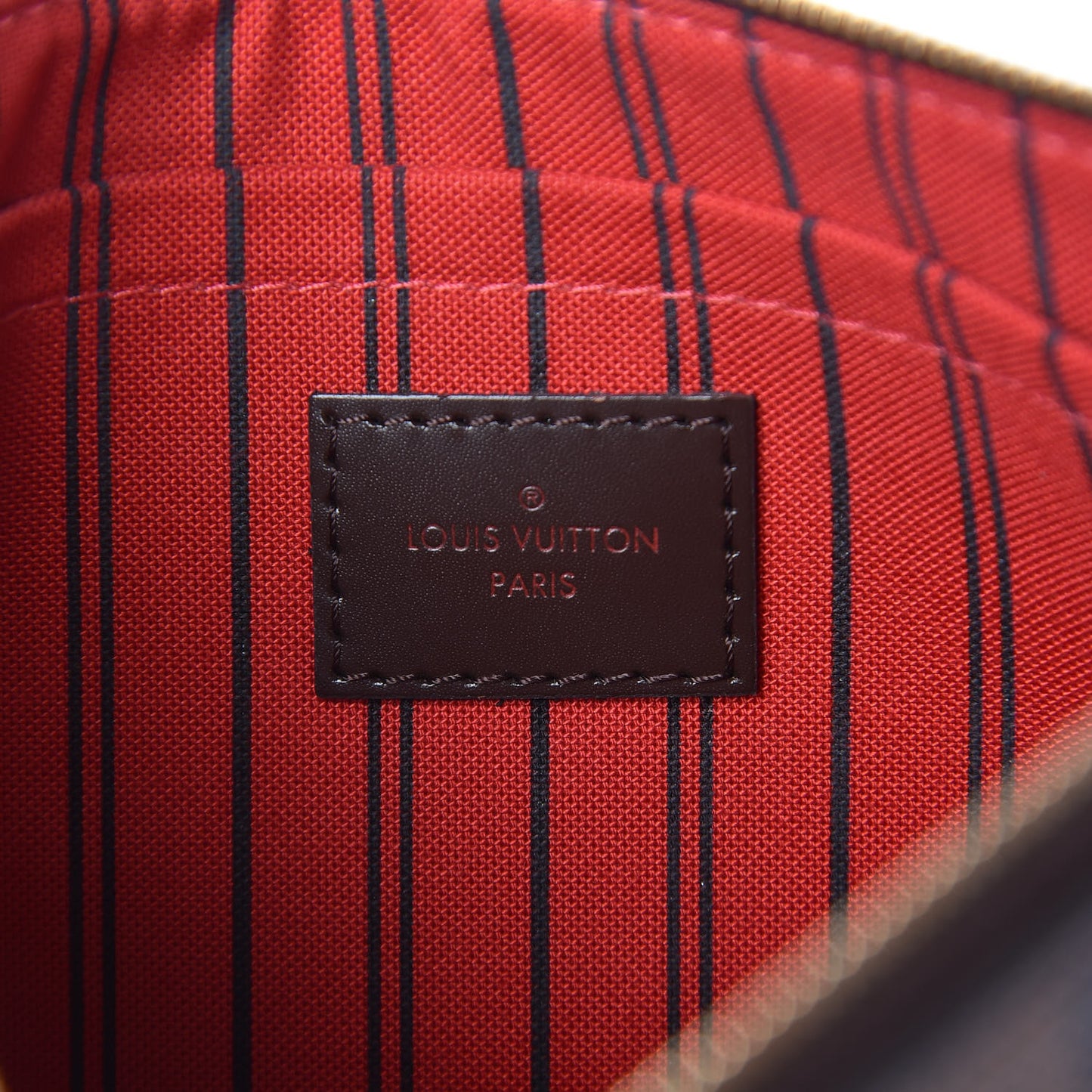 Damier Ebene Neverfull MM GM Pochette