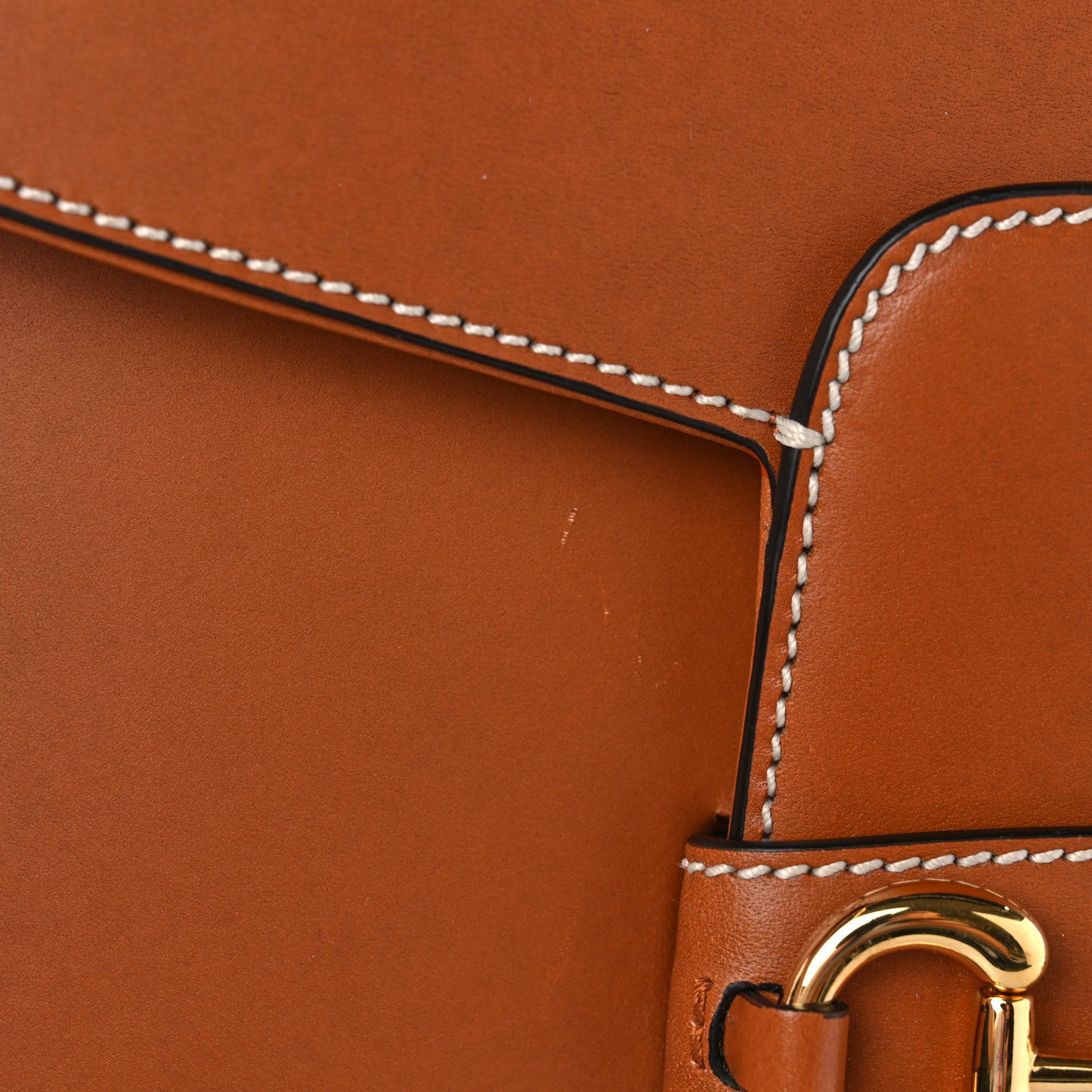 Calfskin Horsebit 1955 Shoulder Bag Tan