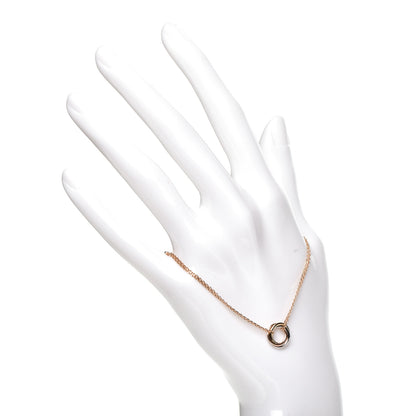 Cartier 18K Pink Yellow White Gold Trinity Bracelet 2 of 5