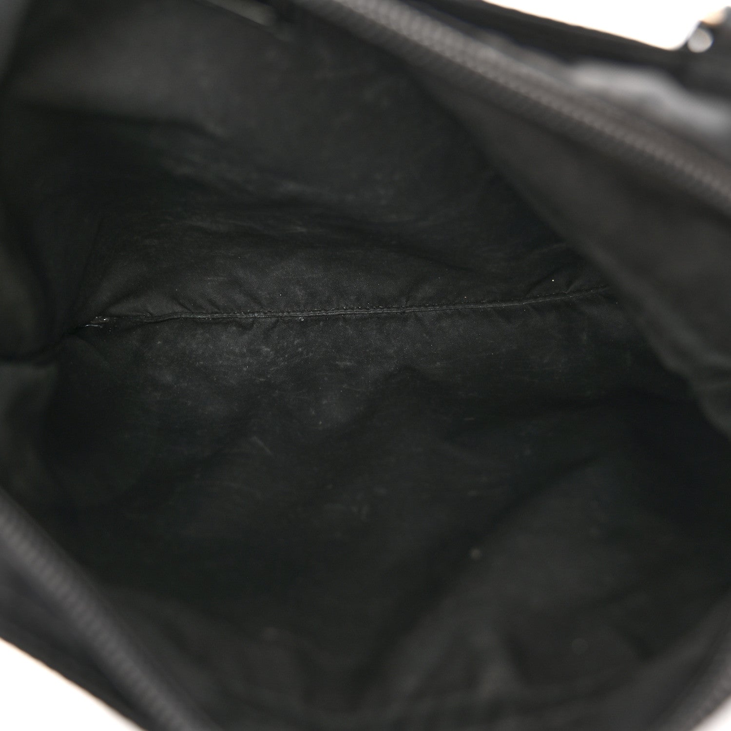 Prada Tessuto Nylon Messenger Bag Black 5 of 9