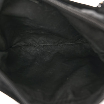 Prada Tessuto Nylon Messenger Bag Black 5 of 9