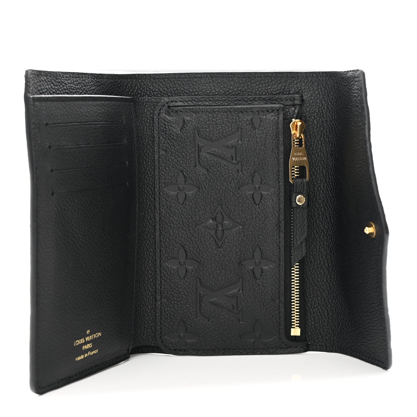 Empreinte Compact Curieuse Wallet Black