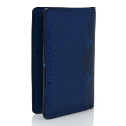 Louis Vuitton Taigarama Pocket Organizer NM Cobalt 3 of 7