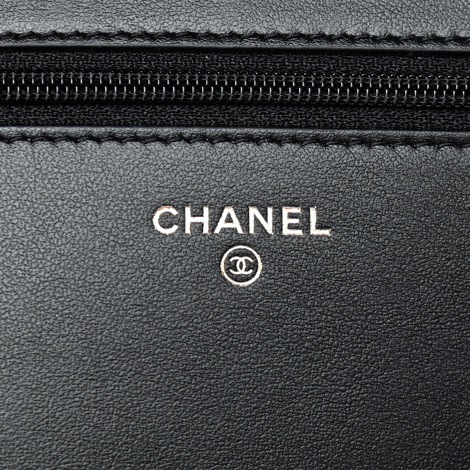 Chanel Caviar Quilted Boy Wallet On Chain WOC Black 6 of 9