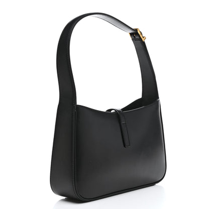 Saint Laurent Smooth Calfskin Le 5 A 7 Hobo Black 2 of 11